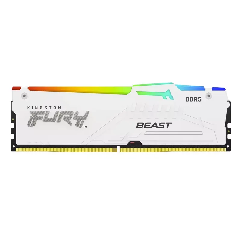 64Gb Ddr5 6000Mhz Cl30 2X32Gb Desktop - Kingston FURY White RGB 32GB(2x16GB) 64GB(2x32GB)