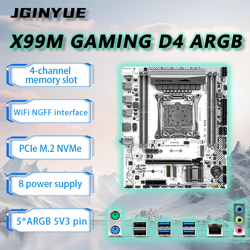 JGINYUE X99 マザーボード LGA2011-3 M - 128Gb Ddr4 Ecc Lrdimm 3200Mhz のレビューと価格